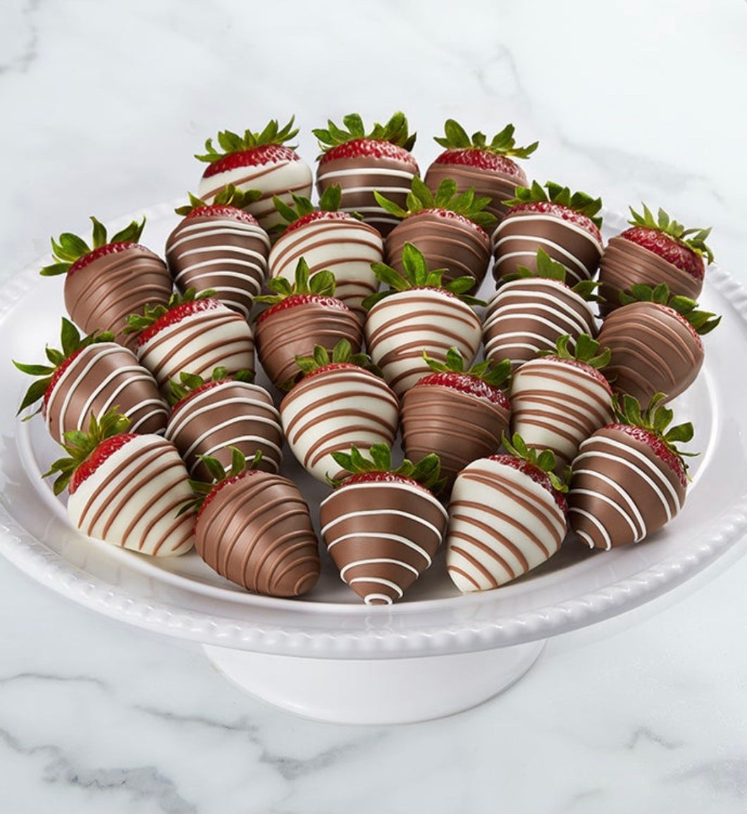 Gourmet Drizzle Chocolate Covered Strawberries