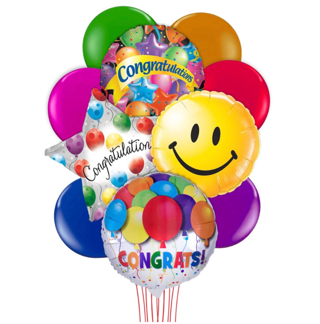 Congratulations Balloon Bouquet