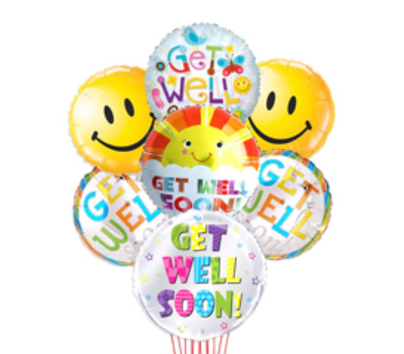 Get Well Soon Balloon Bouquet